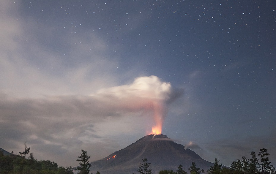 В КФ ФИЦ ЕГС РАН проведен анализ сейсмической активности в районе вулкана Кизимен